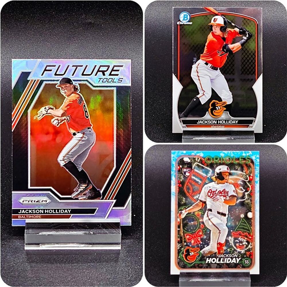 Jackson Holliday Bowman Chrome Future Tools RC Baltimore Orioles Star Rookie